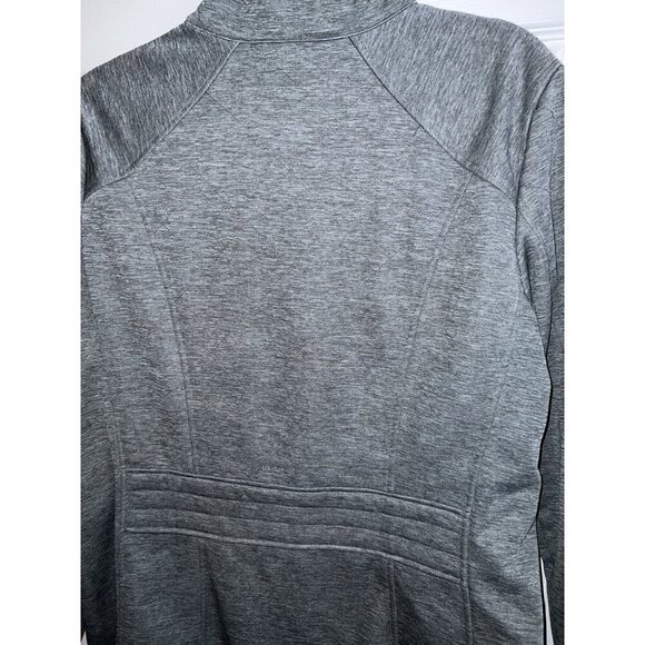 THE NORTH FACE Silken Fleece Lined Jacket Full Zipper Size XL Women's Gray - Picture 10 of 16